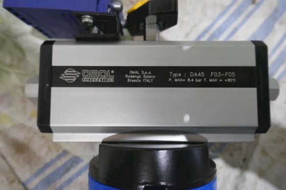 2012 奥马尔蝶阀气动执行机构 V376 XN71