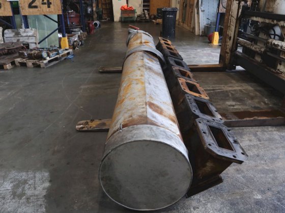 1979 Wichmann 9AX用エキゾーストマニホールド