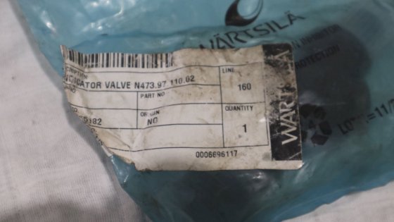 Wichmann Indicator valve