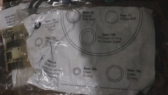 派克燃油过滤器密封套件 RK11-1404