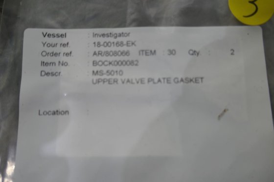 博克上阀板垫圈 F3/4