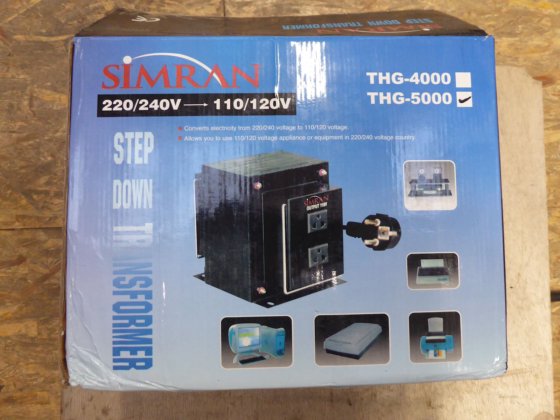 Simran THG-5000 Step Down Trafo