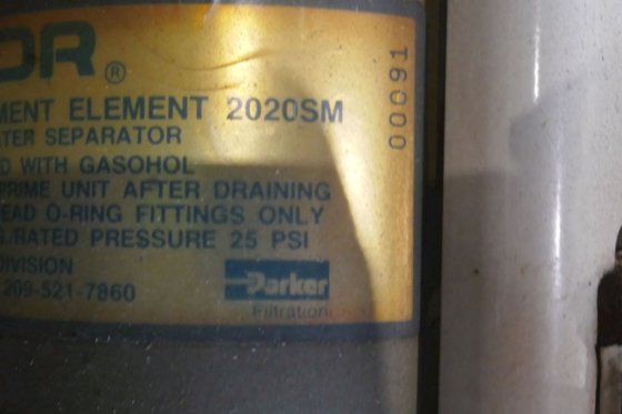ラコール パーカー ディーゼル燃料フィルター/水セパレーター 79/100MAV