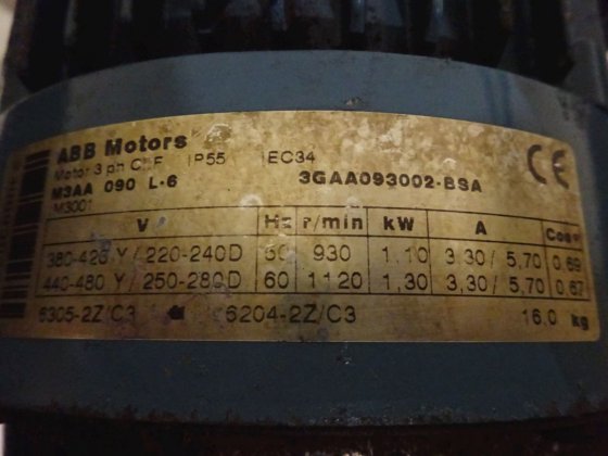 Bomba centrífuga Frank Mohn