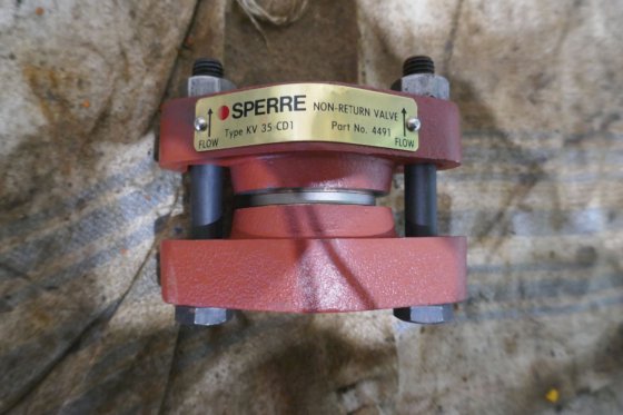Sperre KV 35 CD1 ノンリターンバルブ