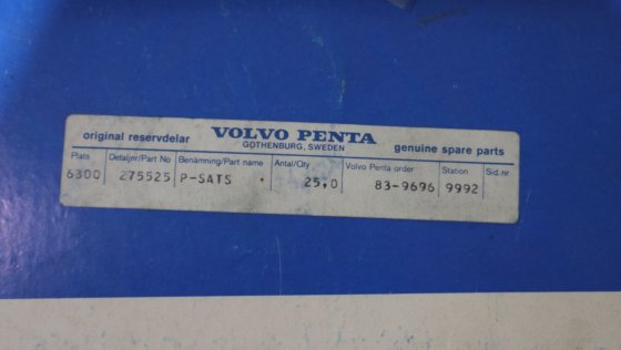 ボルボペンタトップシリンダーヘッドガスケットキット275525