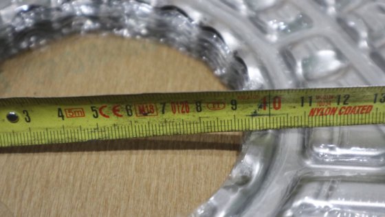 チタン熱交換器プレート 0.5 mm