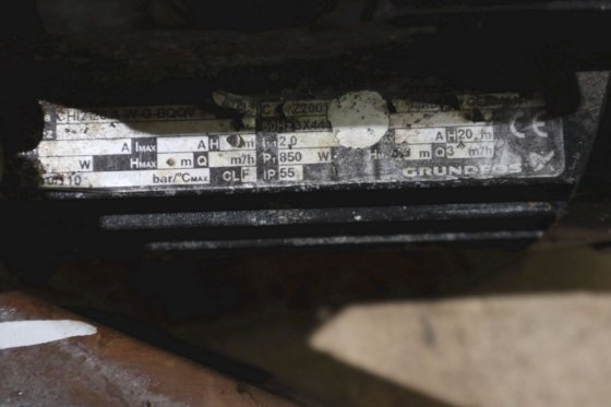 グルンドフォス水平Ss多段遠心ポンプ