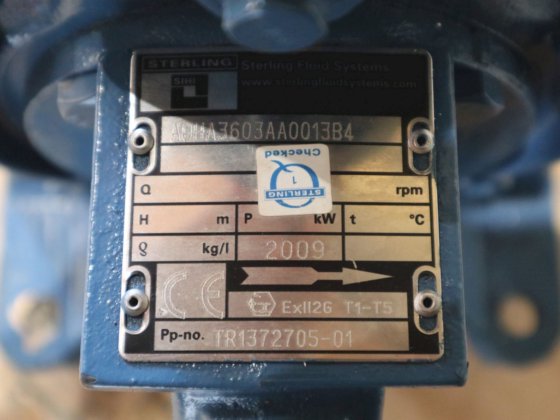 2009 スターリング・フルイド・システムズ A0HA3603AA0013B4