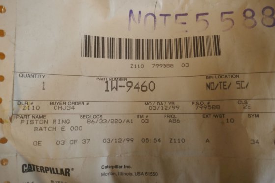 卡特彼勒活塞环 1W-9460