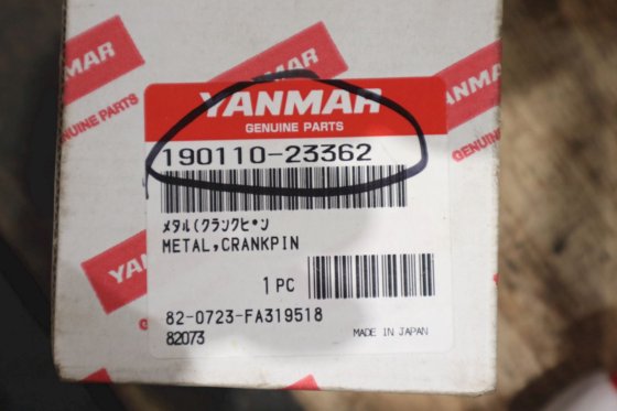 洋马金属曲柄销 190110-23362