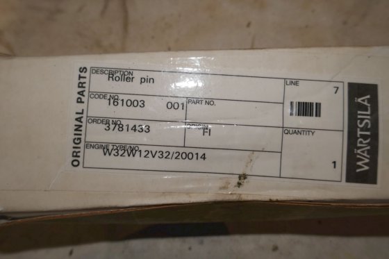 バルチラ ロッカーアームカムガイド用ローラーピン