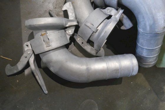 离合器组件，90° 角，用于水管