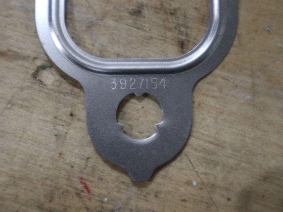 Junta do coletor de escape