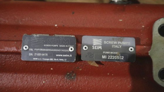 Seim 螺旋泵 MI 2220552 螺旋泵