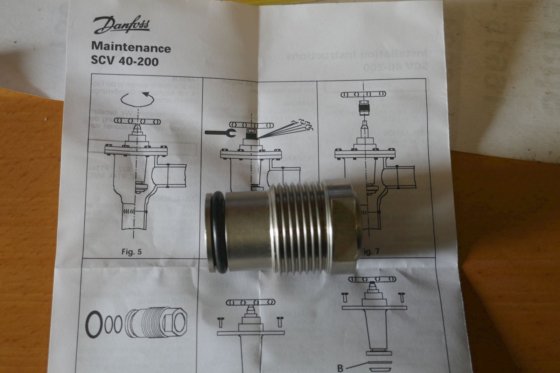 Danfoss Stopfbuchsbrille SCV 40-50
