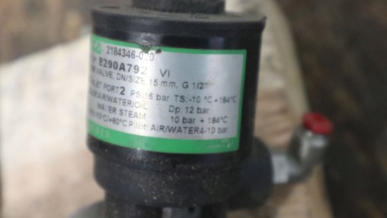 アスコ圧力操作バルブ E290A792