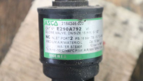 Asco 压力操作阀 E290A792