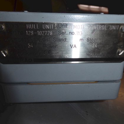 Télécommande de l'unité de coque