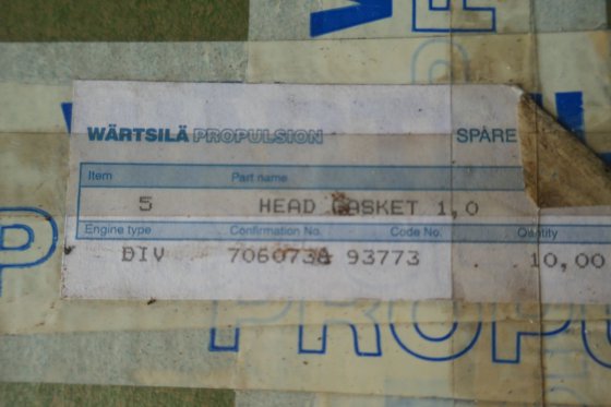 ヴィヒマンヘッドガスケットAC 1.0および1.5