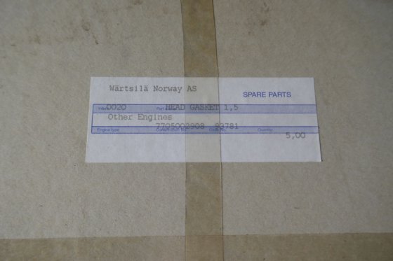 ヴィヒマンヘッドガスケットAC 1.0および1.5