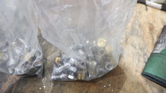 SKF シンプレックス・スターン・チューブに最適な各種ボルトとワッシャー