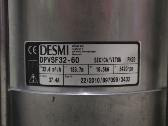 2010 Desmi DPVSF32-60