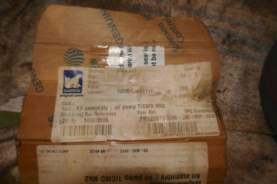 2012 Sabroe 机油泵 3184-423