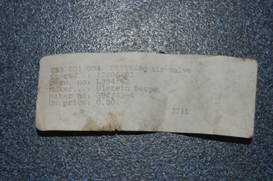 Bergen Ulstein 劳斯莱斯启动空气阀