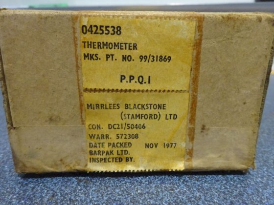 ミラーレス・ブラックストーン温度計