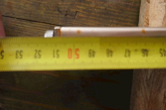 高度测量 l = 520mm