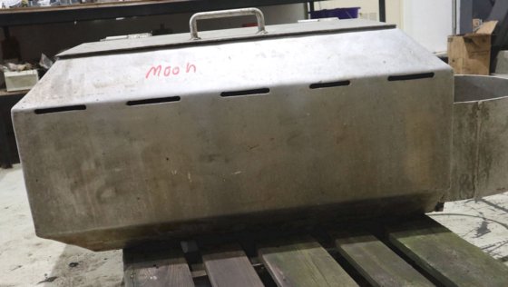 不锈钢渔网清洗箱