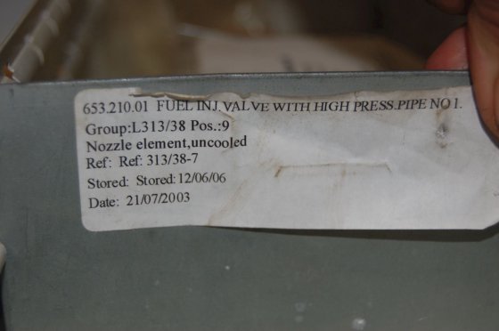 Bergen Ulstein ロールスロイス 燃料噴射バルブ