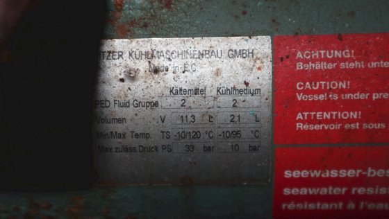 半密閉式コンプレッサー 4TES-9Y-25P または 4EES-4Y-40S