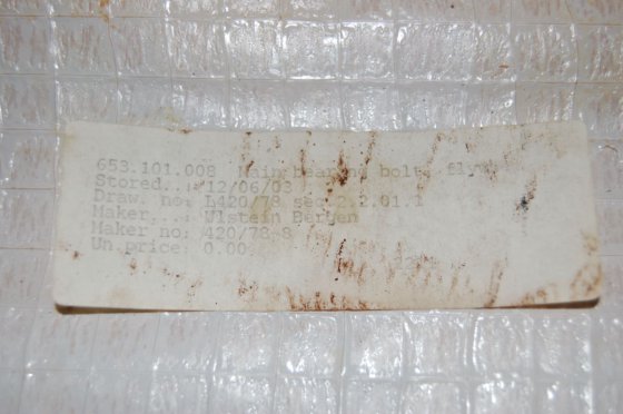 ベルゲン ウルスタイン ロールスロイス メインベアリングボルト フライホイール