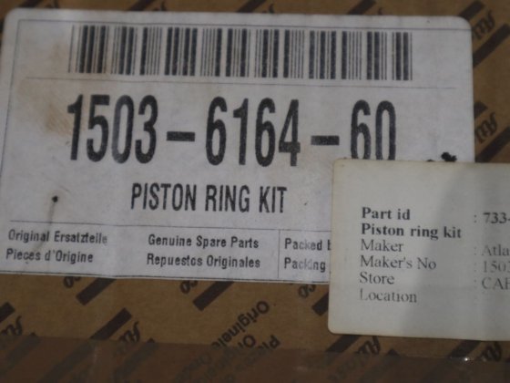 阿特拉斯-科普柯活塞环套件