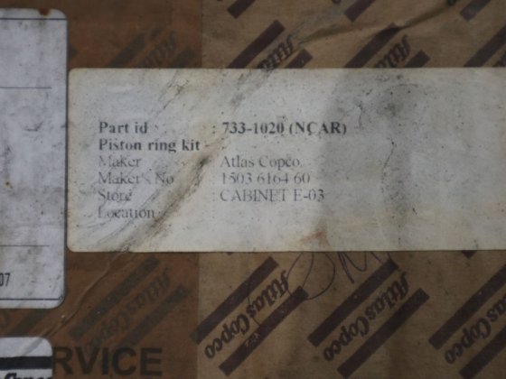 阿特拉斯-科普柯活塞环套件