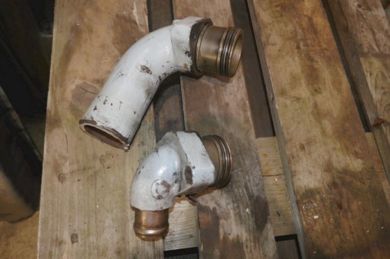 MTU エアインテークマニホールド トップパーツ パイプ2本付き