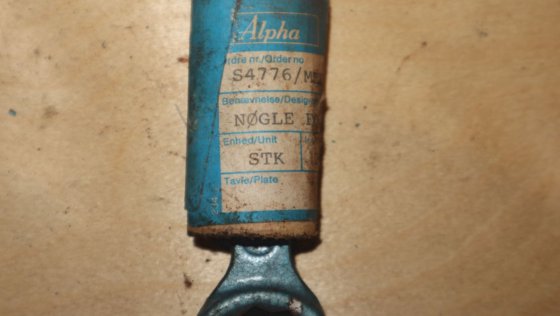 MAN B&W Alpha 键，用于燃油泵专用e