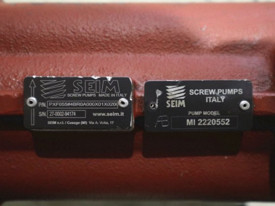 Seim 螺杆泵 MI 2250552 (PXF)
