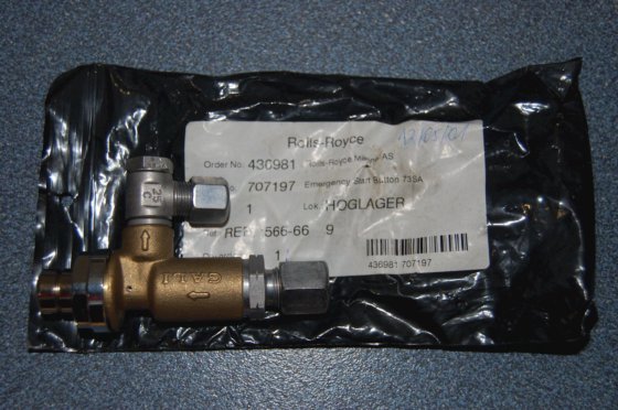 ベルゲン ウルスタイン ロールスロイス エマージェンシー・スタート・ボタン 73SA