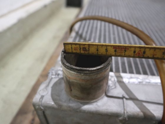 带 2 个风扇的 Spal 铝散热器