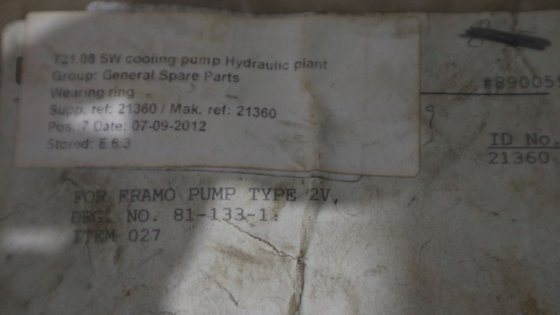 指輪をはめるフラモ