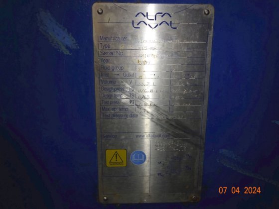 2009 阿法拉伐 M15-MFM