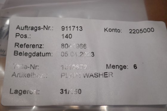 博世喷油器垫片 - 适配器板 2430136115