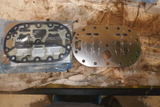 Bitzer バルブプレート ガスケット付 384012-21