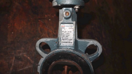 2016 エブロ弾力シートバルブ Z011-A DN50