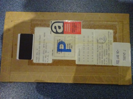 ミラーレスブラックストーンエキゾーストマニホールドジョイント