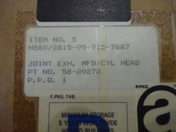 ミラーレスブラックストーンエキゾーストマニホールドジョイント