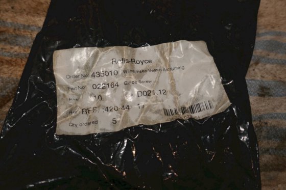 卑尔根-乌尔斯坦劳斯莱斯导向螺钉 022164